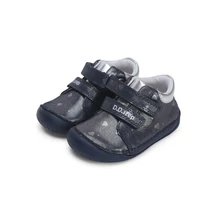D.D.Step Sötét kék Kislány Barefoot Zárt cipő Szívecskékkel #S070-42189