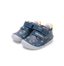 D.D.Step kék Kisfiú Barefoot Zárt cipő Munkagépekkel  #S070-52480B