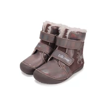 D.D.Step barna Kislány Barefoot Bélelt bokacipő lóval #W063-52985