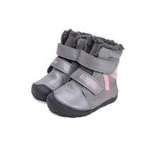 D.D.Step barna Kislány Barefoot Bélelt bokacipő lóval #W073-52306D