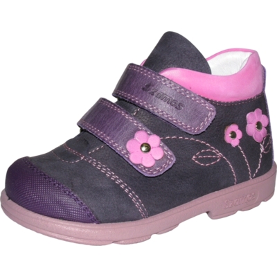 Szamos szupinált lila-pink két tépőzáras lány cipő