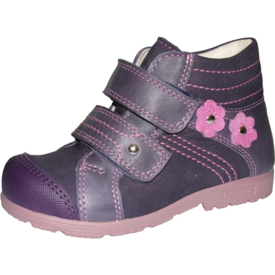 Szamos szupinált lila-pink két tépőzáras lány cipő