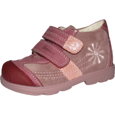 Szamos szupinlát mályva-rózsaszín lány cipő, keskeny lábra