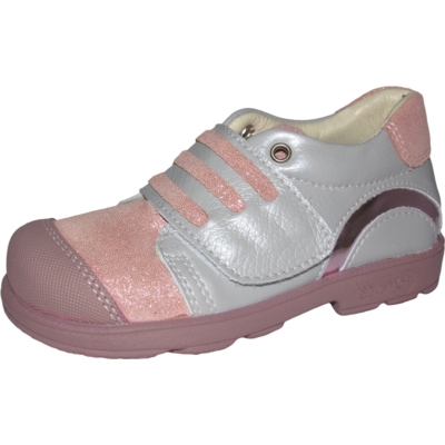 Szamos szupinált szürke-rózsaszín egy tépőzáras lány cipő