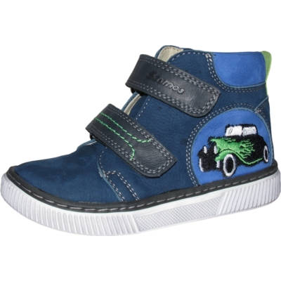 Szamos félmagas szárú átmeneti cipő kék-zöld fiú cipő