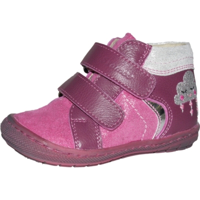 Szamos mályva-pink két tépőzáras felhős lány cipőcske