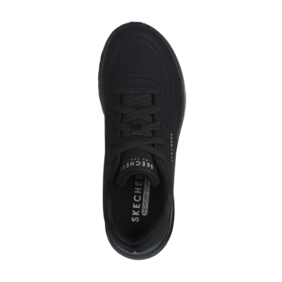 Skechers Uno Lite Lighter One ,divatos női fekete sneaker#177238 BBk