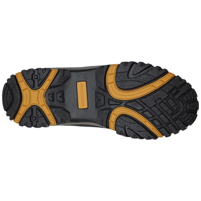 SKECHERS Csoki színű RELAXED FIT: RELMENT - DAGGETT FÉRFI , KAMASZ FIÚ BAKANCS #204642 CHOC