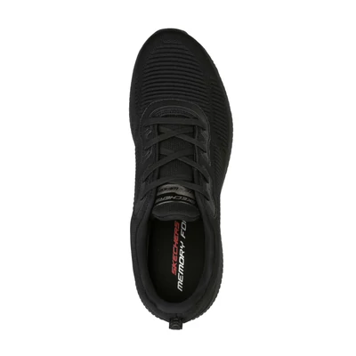 SKECHERS fekete Venturik 232292/BBK Charcoal fitnesz Memoria habos férfi Cipő