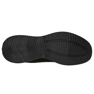 SKECHERS fekete Venturik 232292/BBK Charcoal fitnesz Memoria habos férfi Cipő