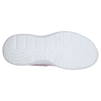 Skechers  pink-lila gumis és egy tépőzárral, memória habos  lány sport cipő