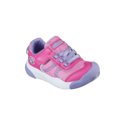 Skechers Mighty Toes - Sole Steppers rózsaszín lánycipő cipő #302820N-HPLV