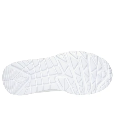 SKECHERS LÁNY Uno Lite - Easy Zip fehér cipő, nagyon csajos kényelmes #310387L WHT