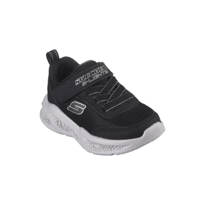 SKECHERS FIÚ S-LIGHTS: METEOR-LIGHTS , VILÁGÍTÓ, FEKETE FIÚ SPORTCIPŐ #401675L BKGY