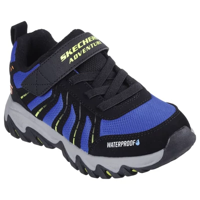 Skechers Bakancs Rugged Ranger Fekete zöld fiú Waterproof #406411BKBL