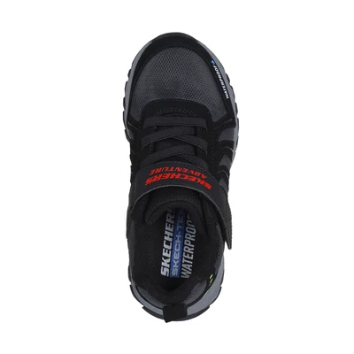 Skechers Bakancs Rugged Ranger Fekete zöld piros Waterproof #406411 BKRD