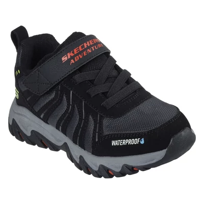 Skechers Bakancs Rugged Ranger Fekete zöld piros Waterproof #406411 BKRD