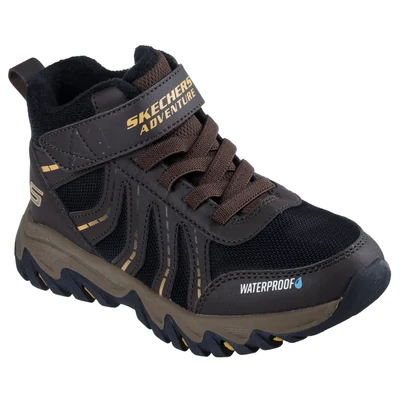 Skechers FEKETE / BARNA  Fiú Waterproof: Rugged Ranger - Storm Trail #406412L BKBR