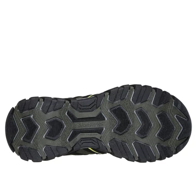 Skechers FEKETE / BARNA  Fiú Waterproof: Rugged Ranger - Storm Trail #406412L BKBR
