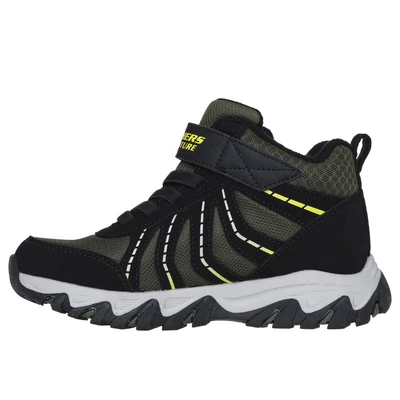 Skechers FEKETE / BARNA  Fiú Waterproof: Rugged Ranger - Storm Trail #406412L BKBR