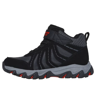 Skechers fekete piros Fiú Rugged Ranger - Storm Trail vízálló gyerekcipő #406412L BKRD