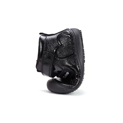 D.D.Step Fekete Kislány Barefoot Zárt cipő Szívecskével #A063-52818