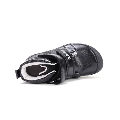 D.D.Step Fekete Kislány Barefoot Zárt cipő Szívecskével #A063-52818