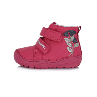 D.D.Step Rózsaszín Kislány Zárt cipő virágokkal #A071-310A