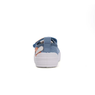 D.D.Step farmerkék Kisfiú Vászoncipő krokodillal #C096-52129