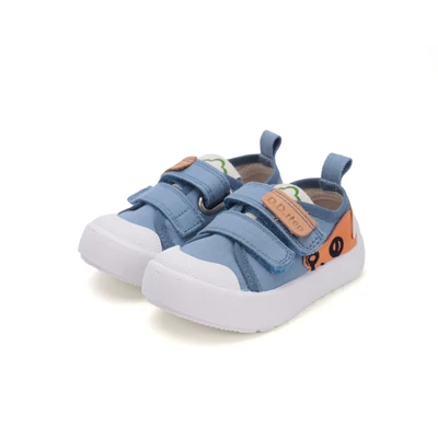 D.D.Step farmerkék Kisfiú Vászoncipő krokodillal #C096-52129