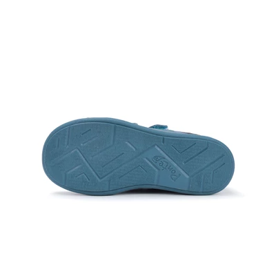 Ponte20 Kék Kisfiú Szupinált Zárt cipő krokodillal #DA03-5-2418A