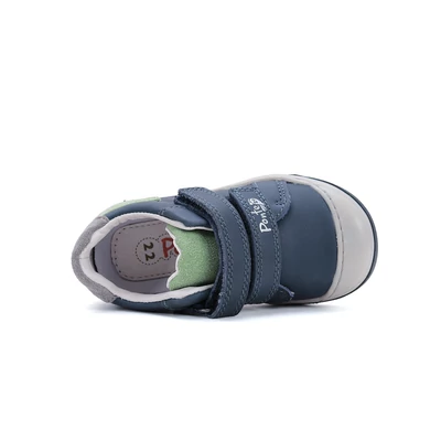 Ponte20 Kék Kisfiú Szupinált Zárt cipő krokodillal #DA03-5-2418