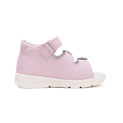 Ponte20 Szupinált Gyerek Szandál – Rózsaszín, Kétcsatos, Egészséges Lábfejlődéshez Mókussal #DA05-5-1368C