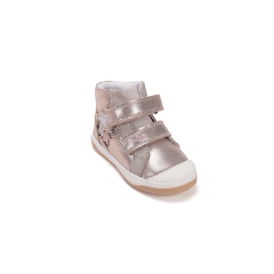 Ponte20 arany Kislány Szupinált Zárt cipő csillaggal #da06-5-2519A