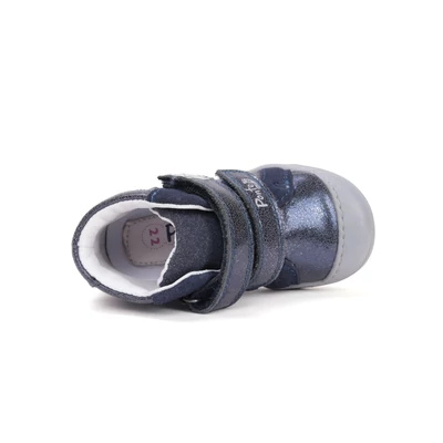 Ponte20 kék Kislány Szupinált Zárt cipő csillaggal #da06-5-2519