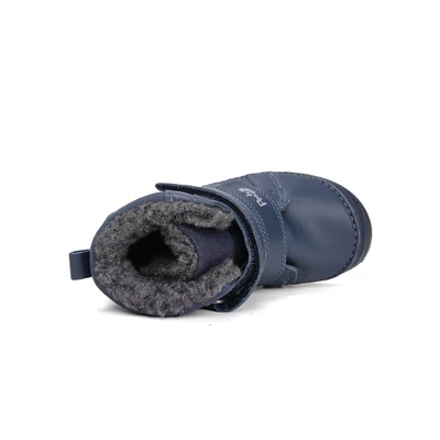 Ponte20 kék magas szárú téli bélelt Kisfiú Szupinált vízlepergető cipő #DA07-5-2473