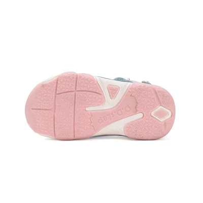 D.D.Step Jégvarázs kék Kislány Világító Szandál pillangókkal #G064-51465