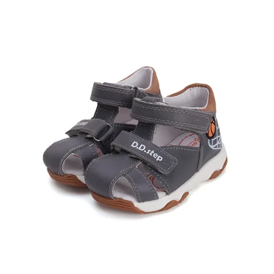 D.D.Step Szürke Kisfiú zárt orrú Szandál kosárlabdával #G064-51470B