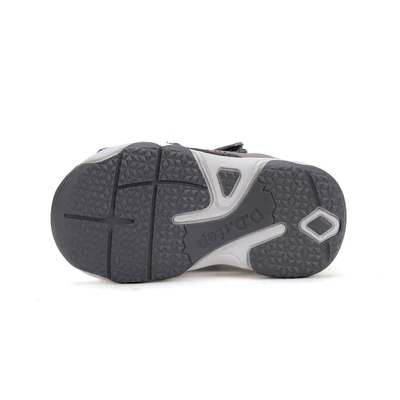 D.D.Step Szürke pizza szeletekkel  Kisfiú Szandál #G064-51586A