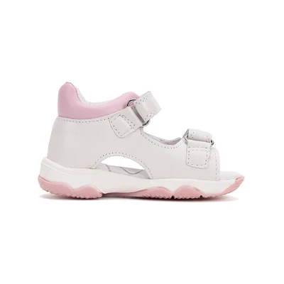 D.D.Step Fehér Kislány Világító Szandál gyémánttal #G064-51749A