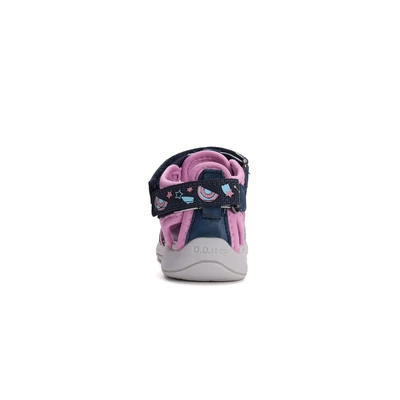 D.D.Step Kék Pink Kislány Quick dry (gyorsan száradó) Szandál #G065-51748D