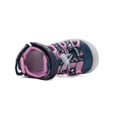 D.D.Step Kék Pink Kislány Quick dry (gyorsan száradó) Szandál #G065-51748D