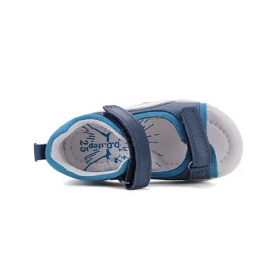 D.D.Step Kék Kisfiú két tépőzáras Szandál csillaggal #G103-51229A