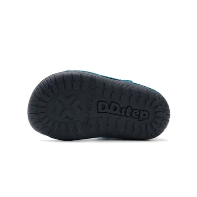 D.D.Step Kék Kisfiú Barefoot Nyitott Szandálcipő hajóval #H070-51434A