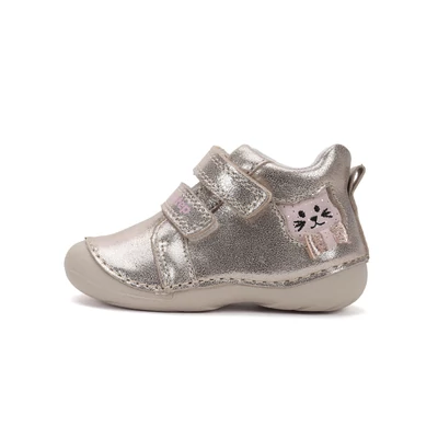 D.D.Step Arany Kislány Első lépés Zárt cipő cipővel cicával #S015-52412B