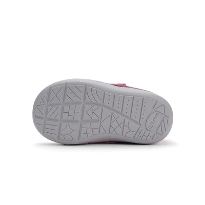 D.D.Step pink rózsaszín Kislány Első lépés Zárt cipő virágokkal #S066-52842B