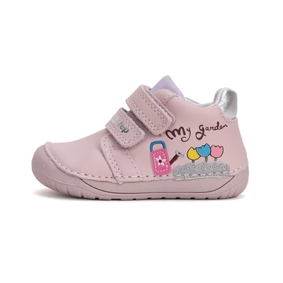 D.D.Step Lila Kislány Barefoot Zárt cipő Locsolókannával és virágokkal #S070-51253A