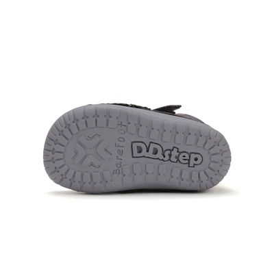 D.D.Step szürke Kisfiú Barefoot Zárt cipő Munkagépekkel  #S070-52480A