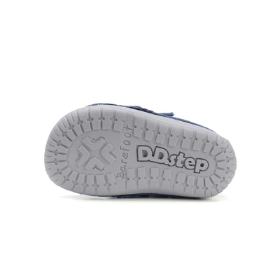 D.D.Step kék Kisfiú Barefoot Zárt cipő Munkagépekkel  #S070-52480B