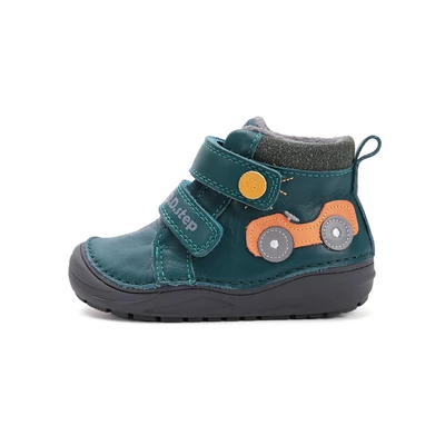 D.D.Step zöld Kisfiú Zárt cipő Termó béléssel Versenyautóval #S071-52771A